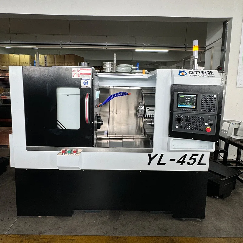 Maili Yataqlı CNC Torna dəzgahı Servo Turret və Tailstock ilə