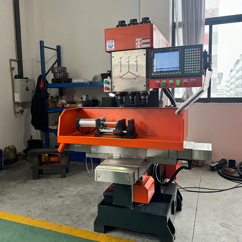 Şaquli CNC Üç Oxlu